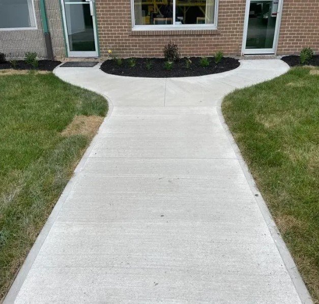 Perfect Commercial Walkway