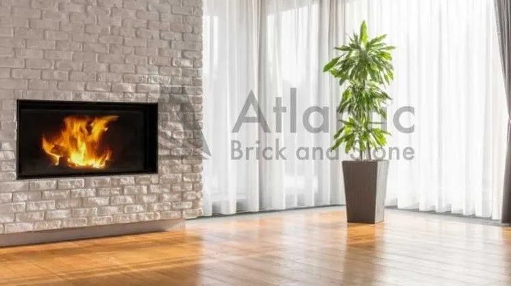 types of brick fireplaces