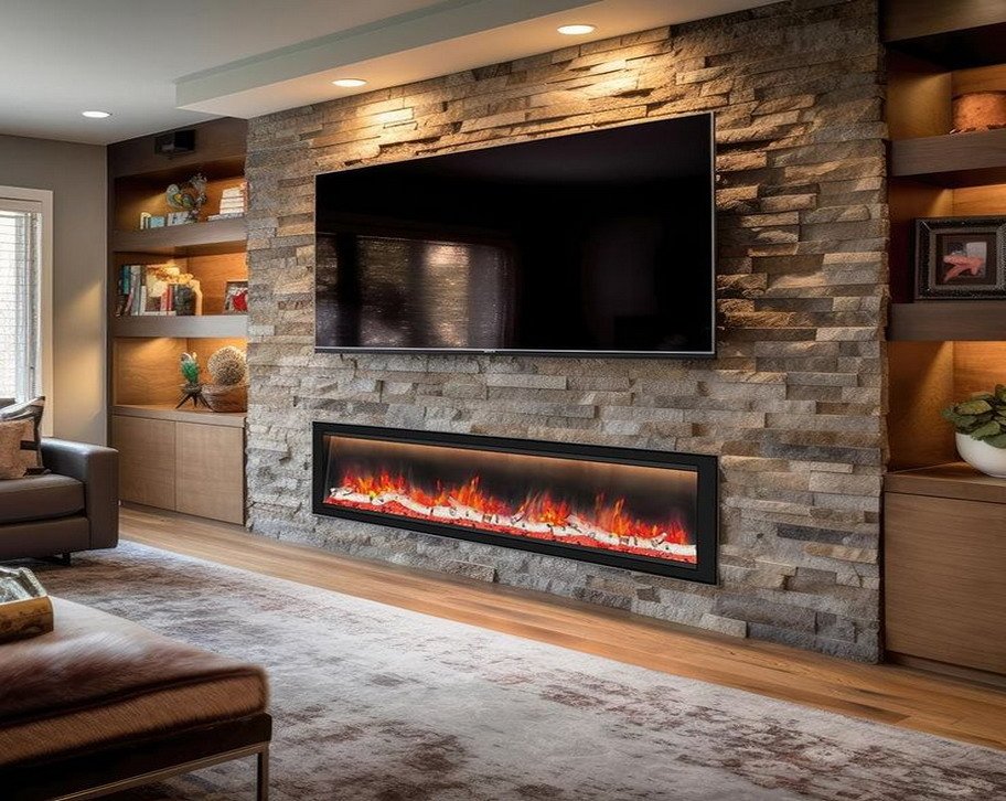 Can You Add Stone Cladding Over a Brick Fireplace?