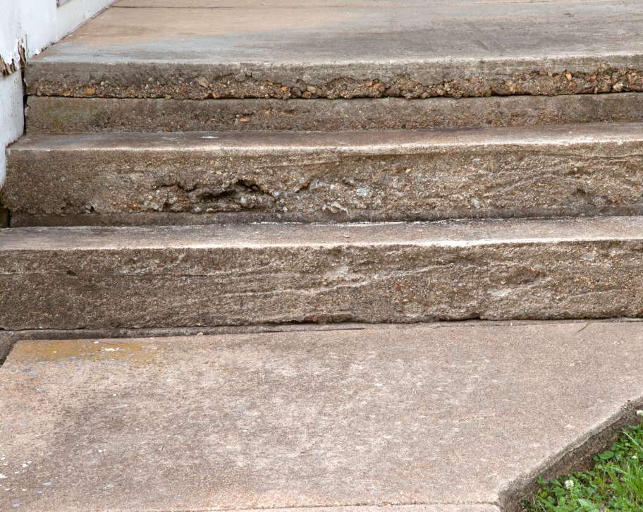 Why Concrete Steps Cracking Happens Every Winter?