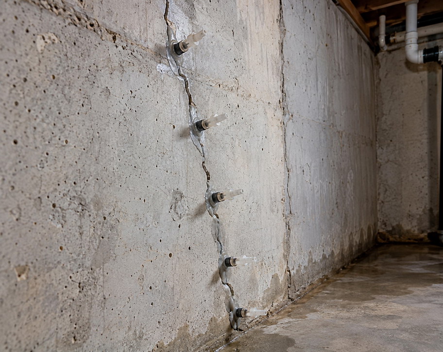 Epoxy vs Polyurethane Injection for Foundation Cracks