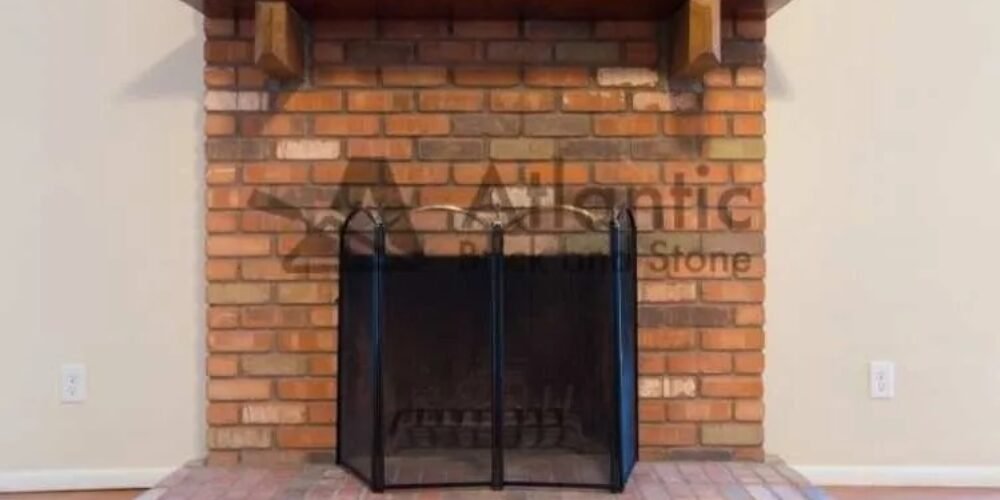 Best way to clean your old brick fireplace