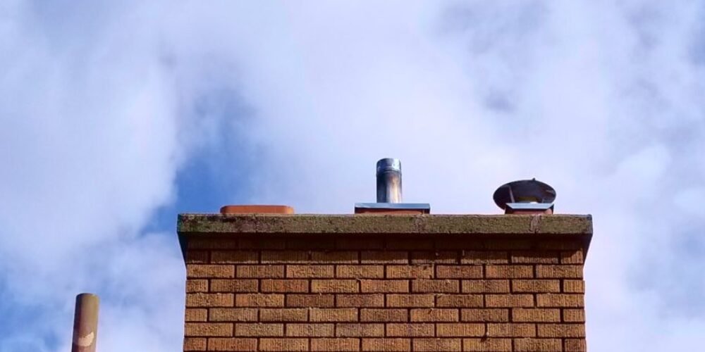 Why Brick Chimney Looks Wet on Outside?
