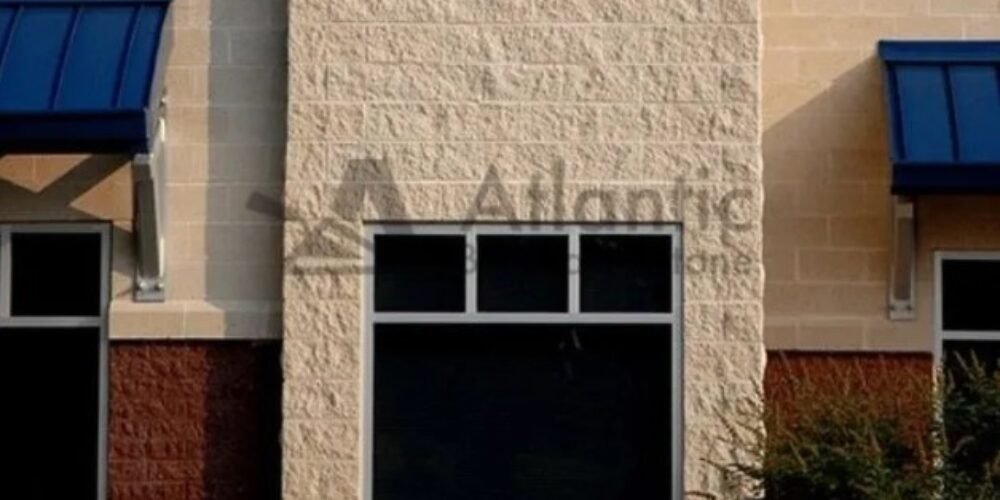 Common uses for split face concrete blocks
