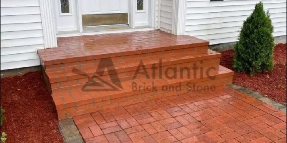 Rebuilding Brick Steps with a Professional Mason