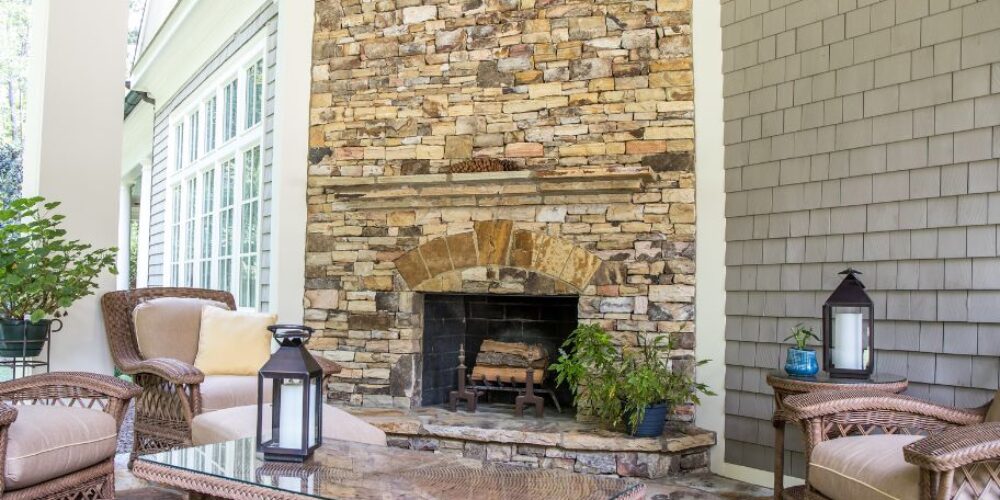 Should Fireplace Stone Go Floor-to-Ceiling or Only Around the Firebox?