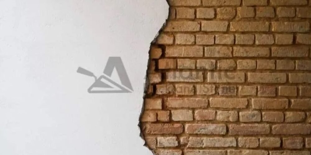 How to identify a bulging brick wall